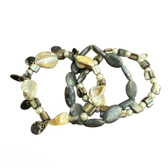 Jewelry - Elegant Multi-Color Beaded Rock Bracelet Set